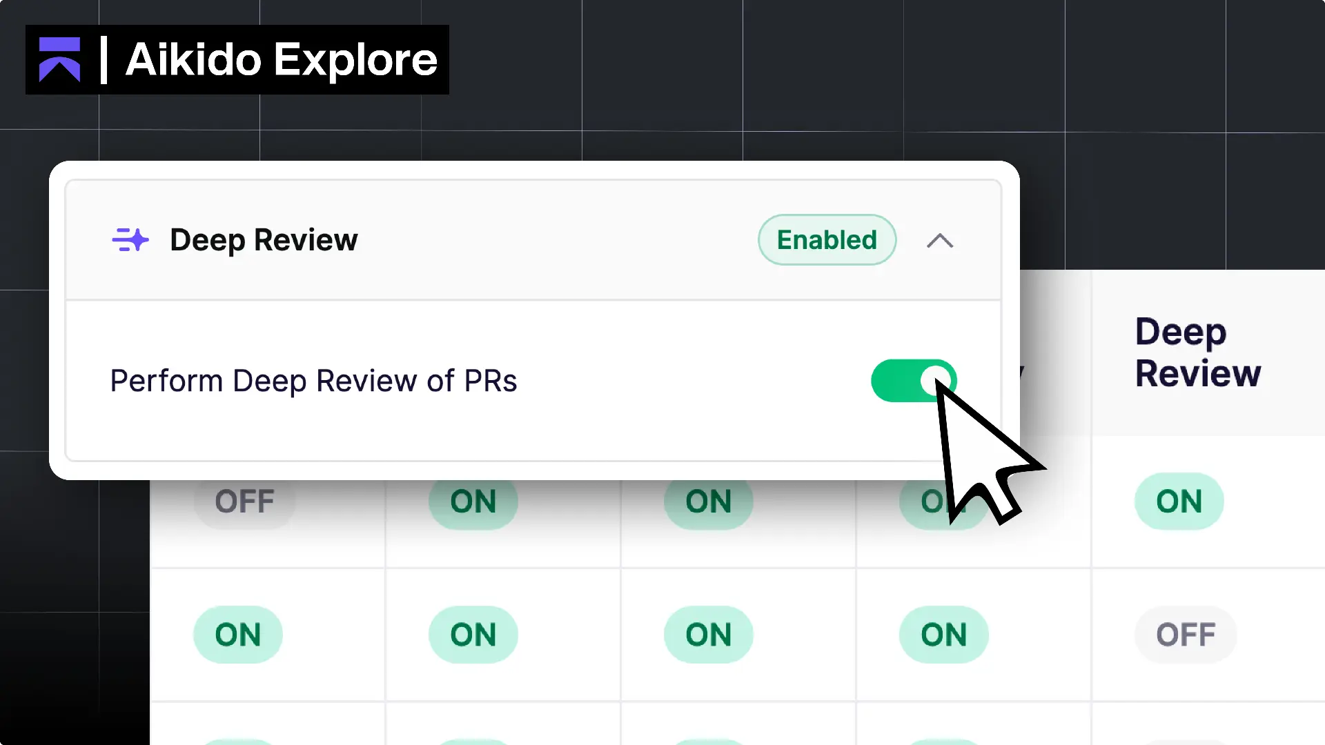Aikido Explore: Deep Review of pull requests